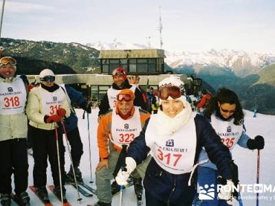 Esquí Baqueira - Competición; viajes de fin de año; fines semana